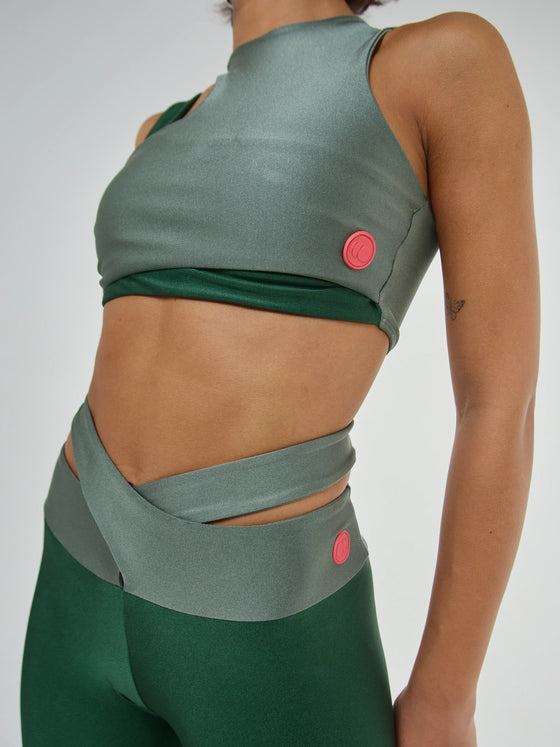 Top Desporto Verde Raiz V1
