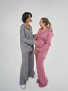 Conjunto Loungewear Vínculo V1 Cinzento com Brilho – Exhale
