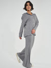 Conjunto Loungewear Vínculo V1 Cinzento com Brilho – Exhale