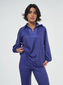  Camisola Loungewear Horizonte V3 Roxo