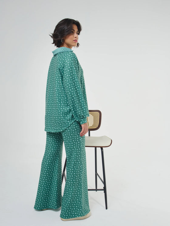 Conjunto Loungewear Horizonte V2 Verde – Exhale