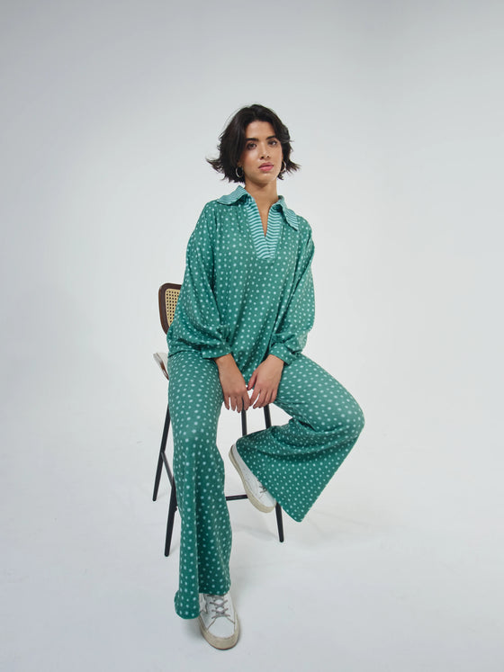 Camisola Loungewear Horizonte V2 Verde