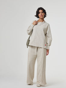  Conjunto Loungewear Respiração V1 Cru com Brilho – Exhale