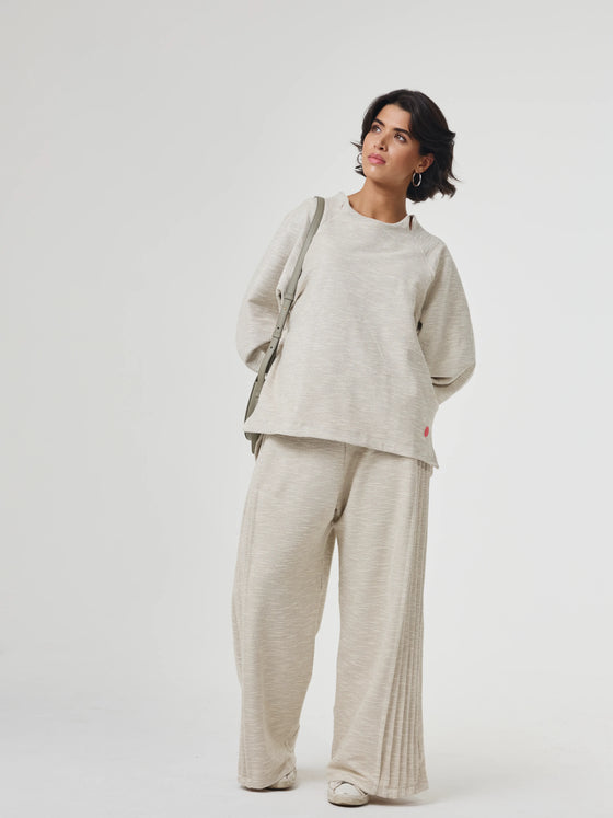 Conjunto Loungewear Respiração V1 Cru com Brilho – Exhale