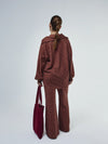 Camisola Loungewear Horizonte V1 Bordeaux e Rosa